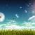 Art design romantic dandelion under blue sky 1920x1200